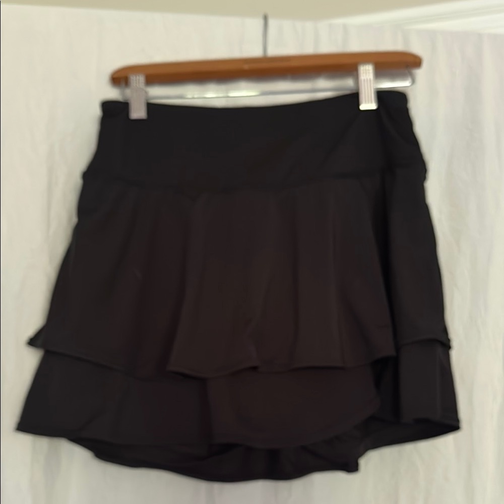 Baleaf Women's Black Layered Skorts